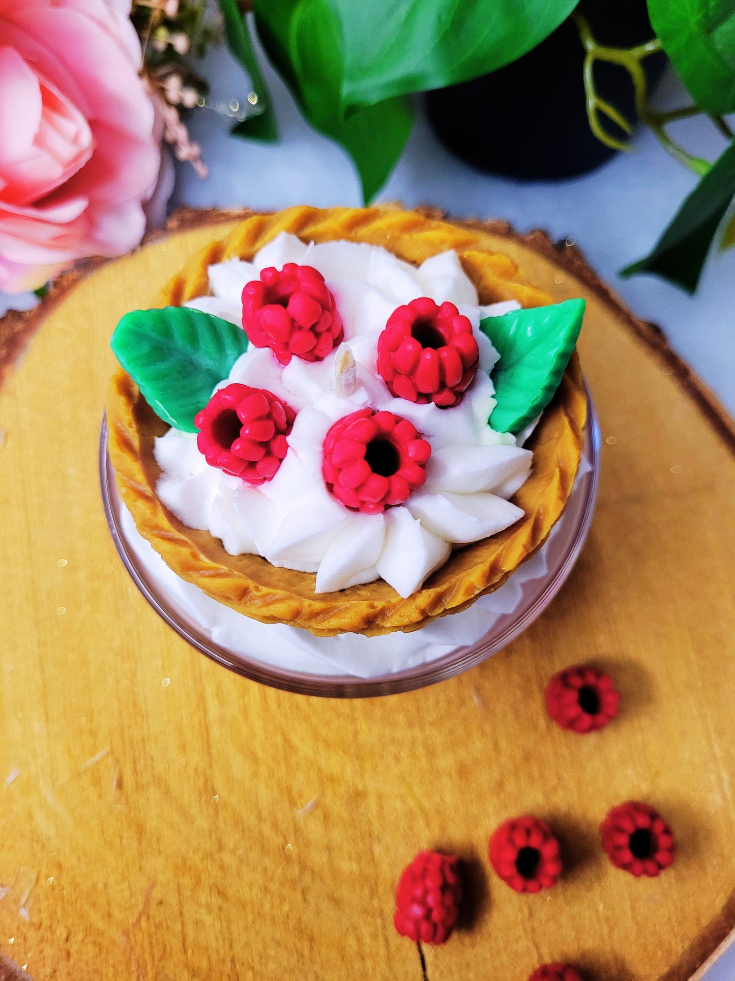 BOUGIE TARTELETTE FRAMBOISES